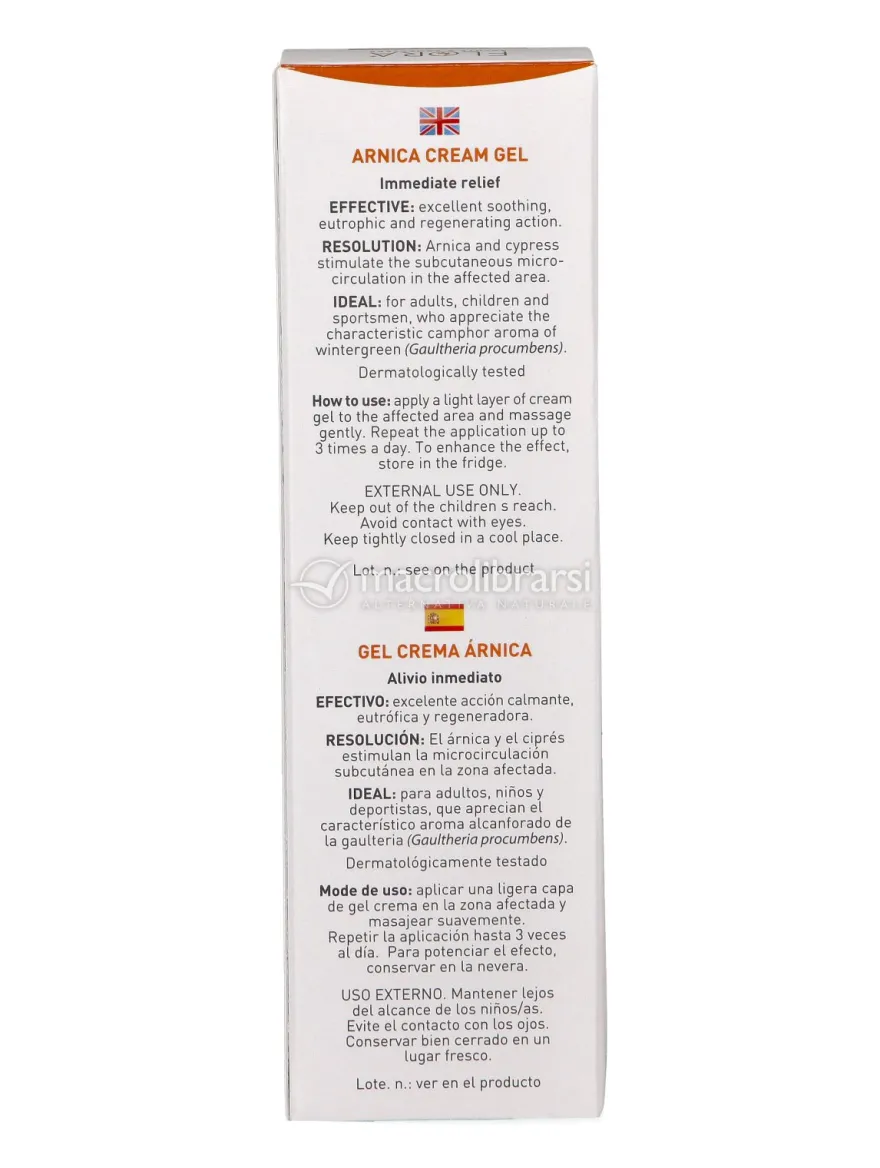 Crema Gel all'Arnica Bio