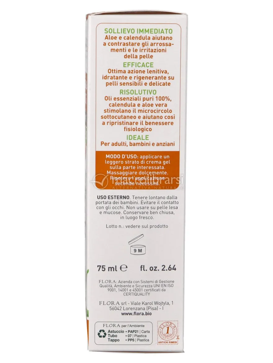 Crema Gel - Calendula e Aloe