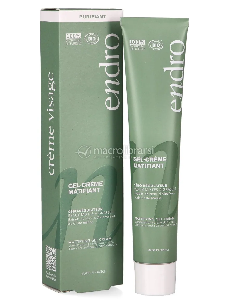 Crema Gel Viso Opacizzante