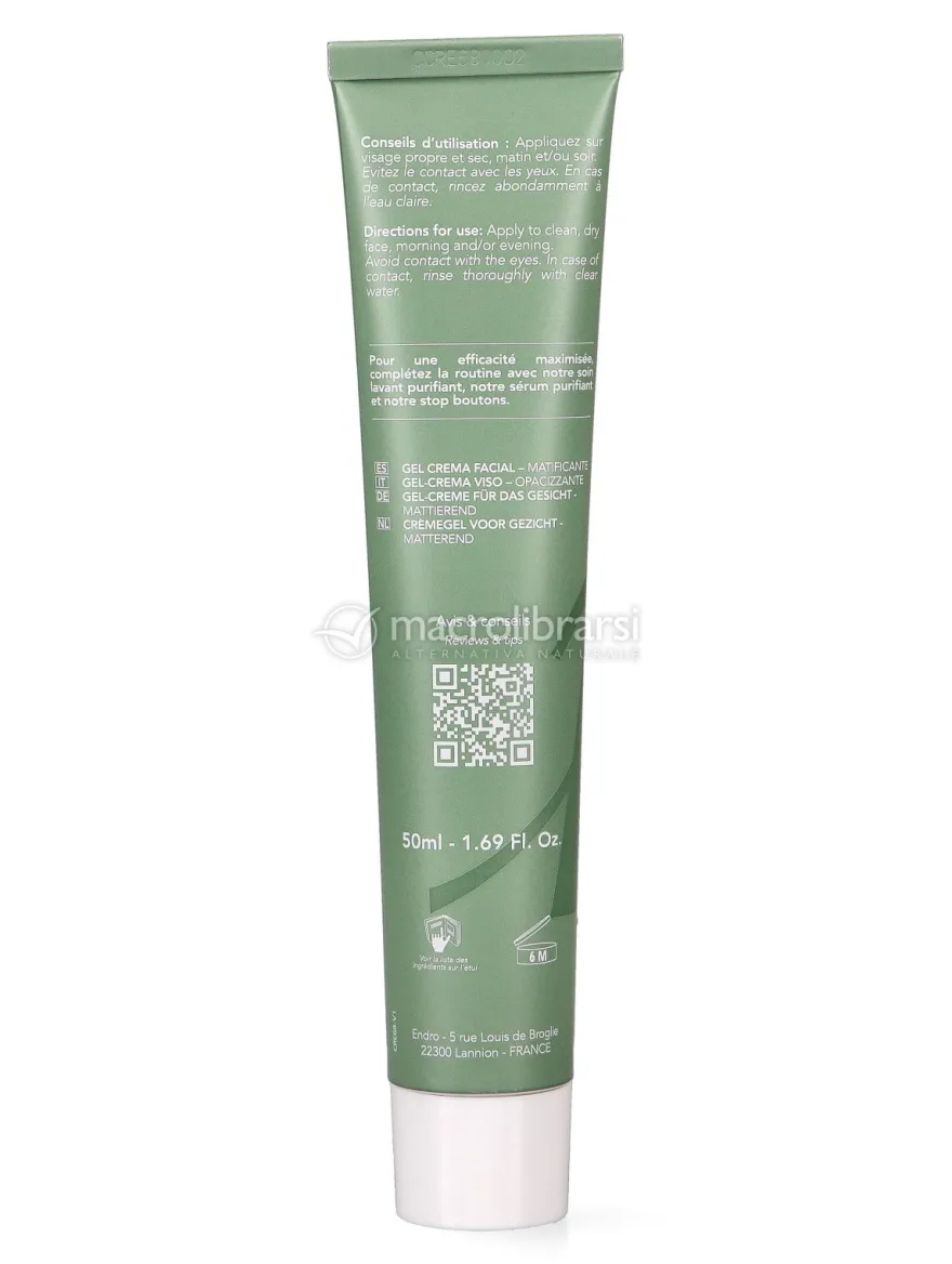 Crema Gel Viso Opacizzante