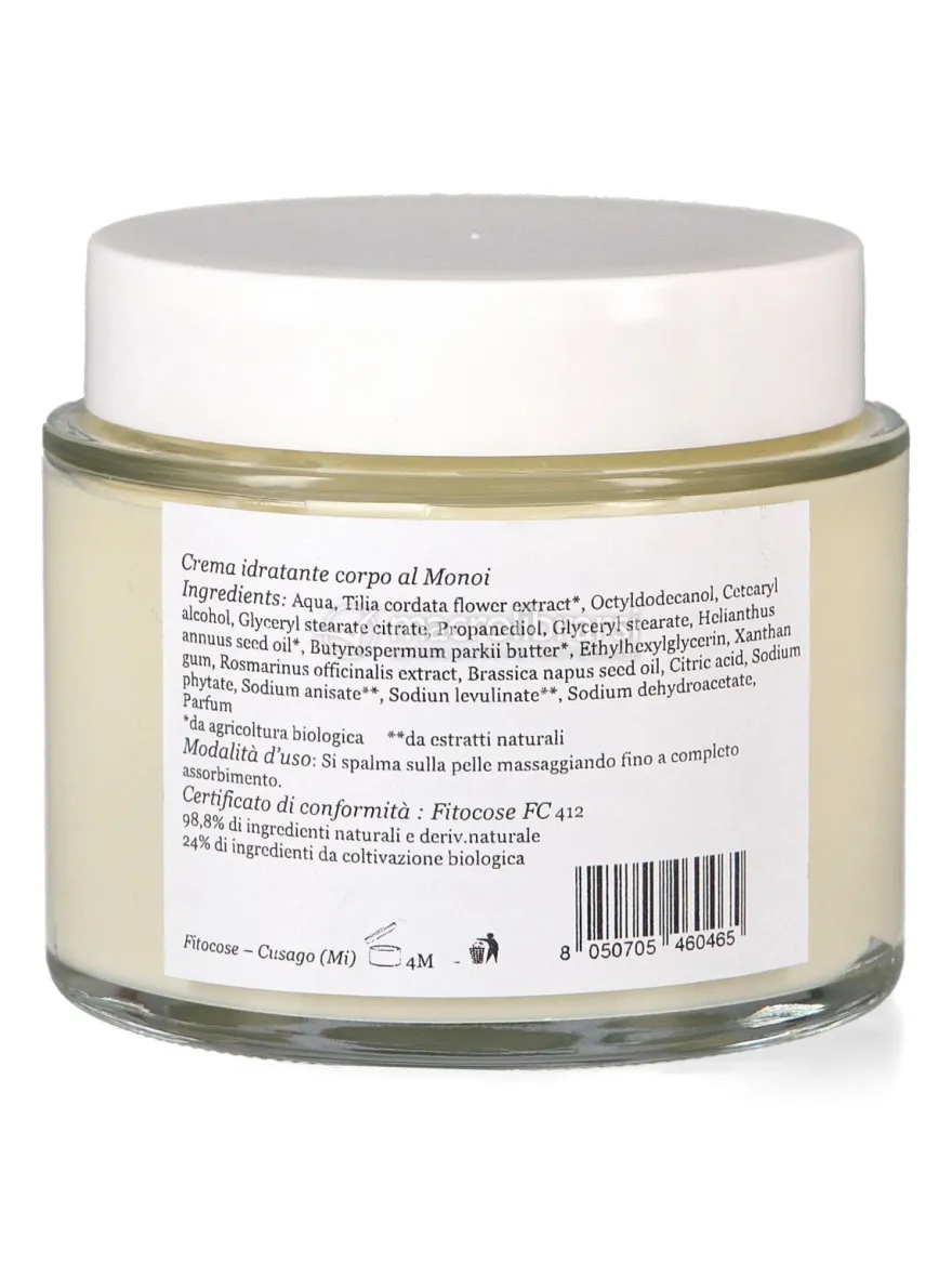 Crema Idratante Corpo al Profumo di Monoi