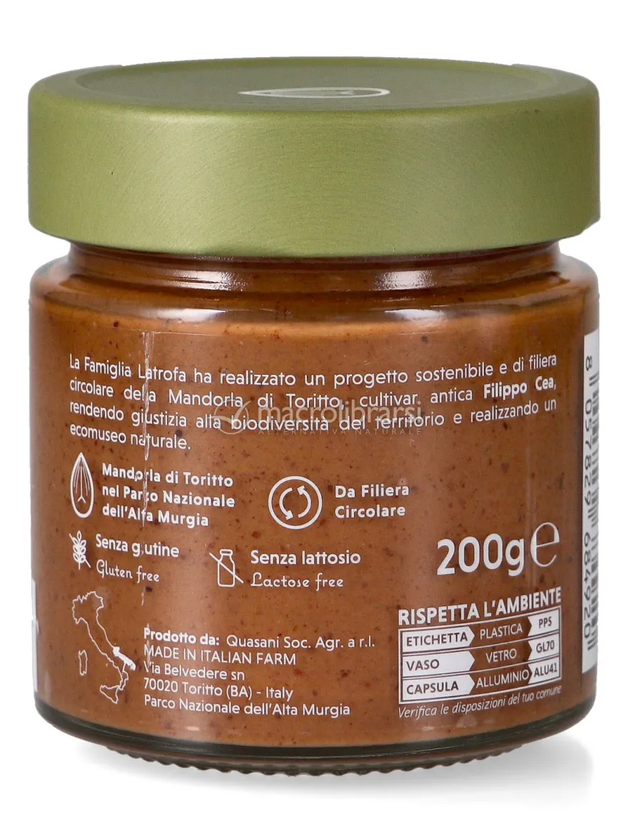 Crema Mandorla Integrale Bio