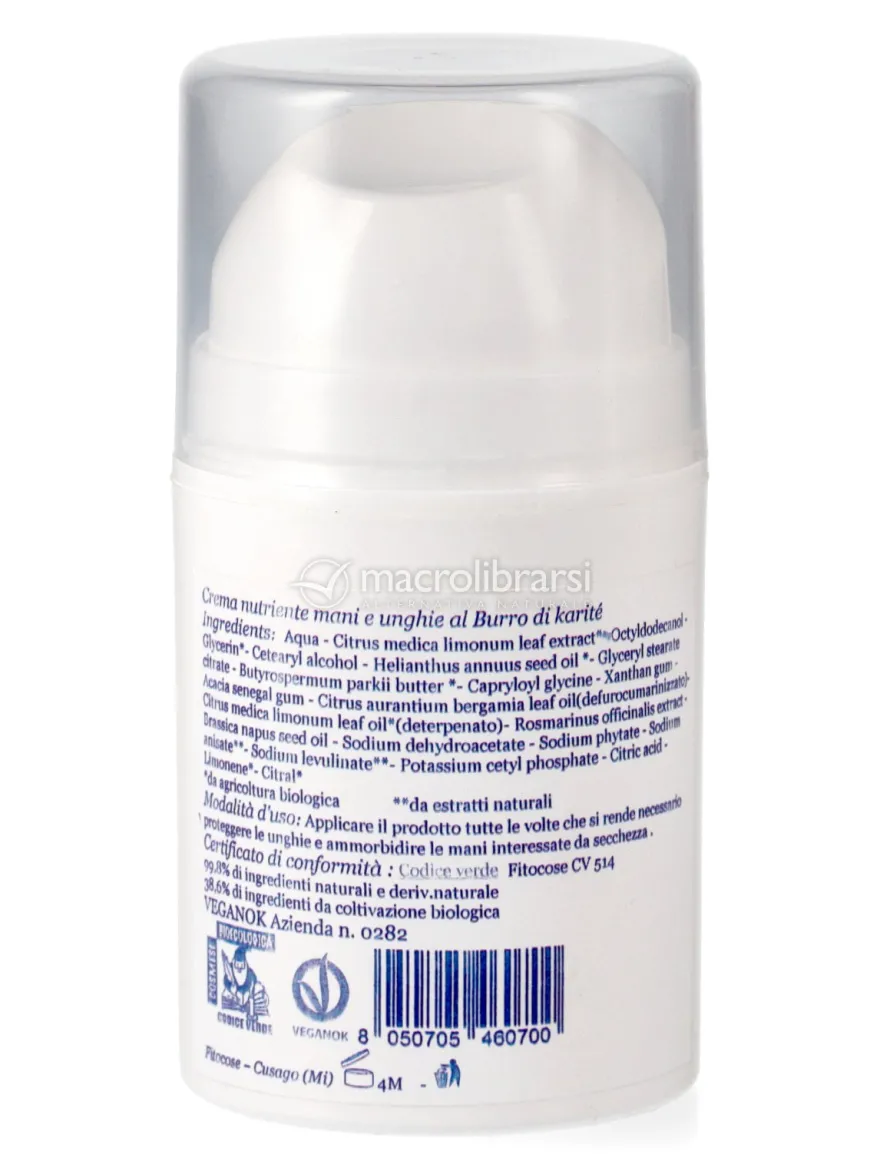 Crema Mani e Unghie al Burro di Karitè
