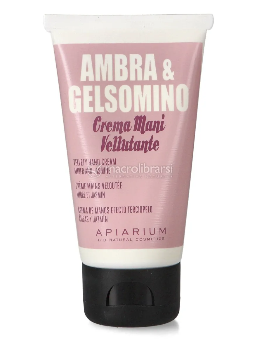 Crema Mani Vellutante Biologica Ambra e Gelsomino