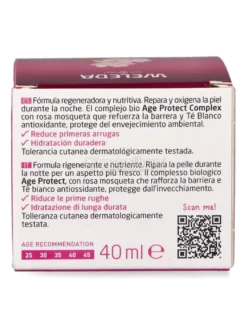 Crema Notte Levigante - Rosa Mosqueta e Té Bianco