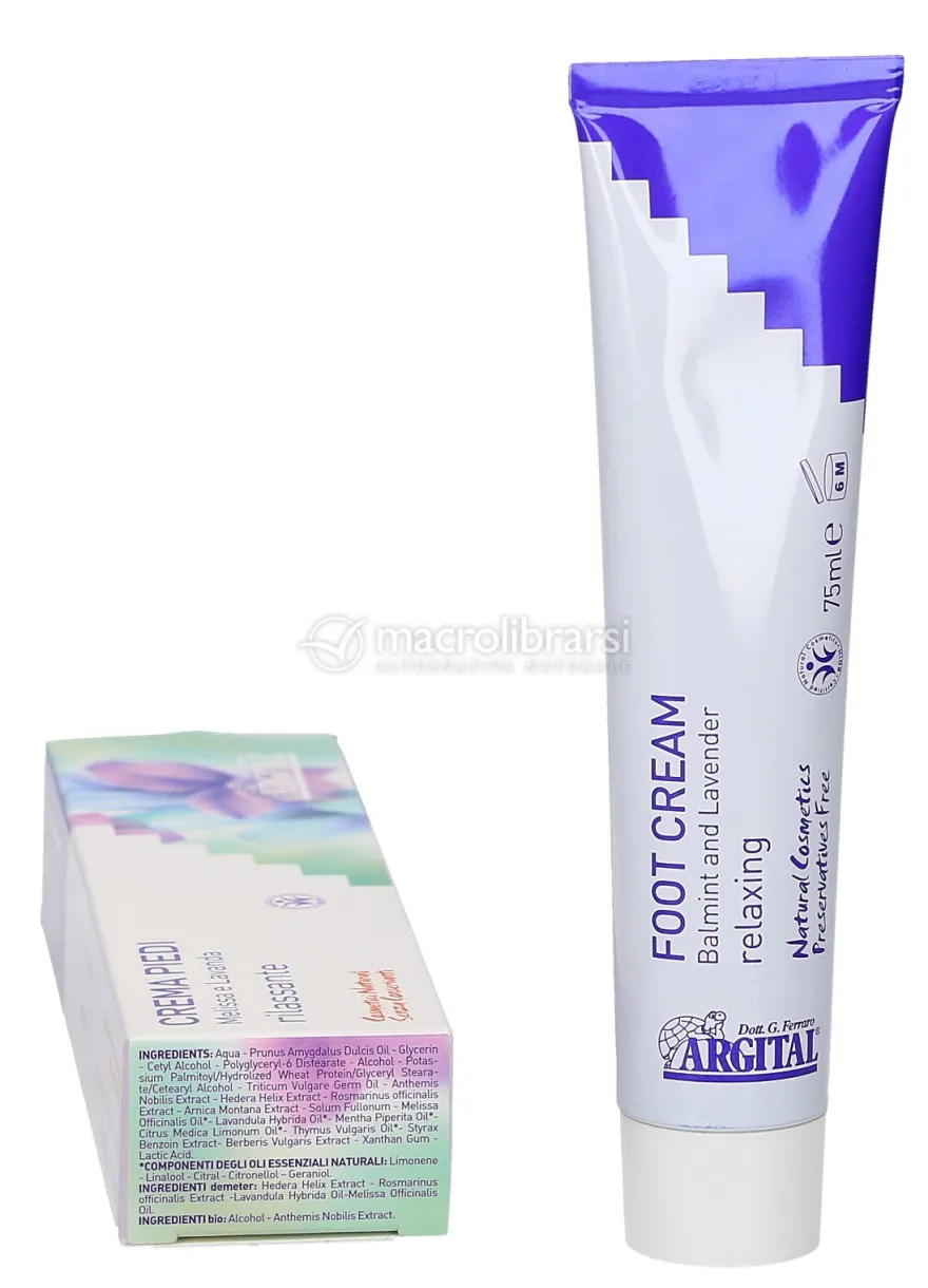 Crema Piedi Melissa e Lavanda
