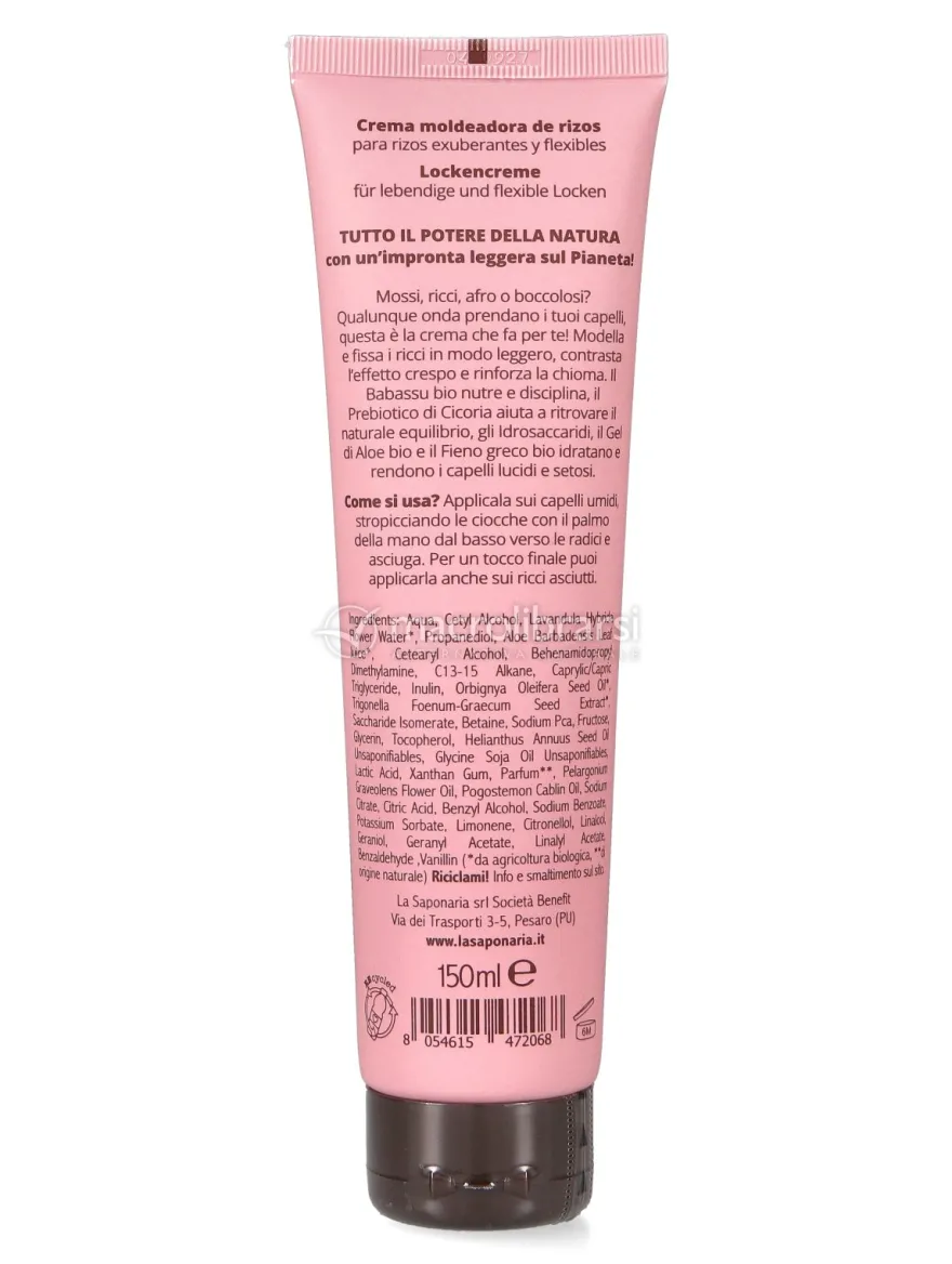 Crema Ravvivaricci Babassu Bio e Prebiotici