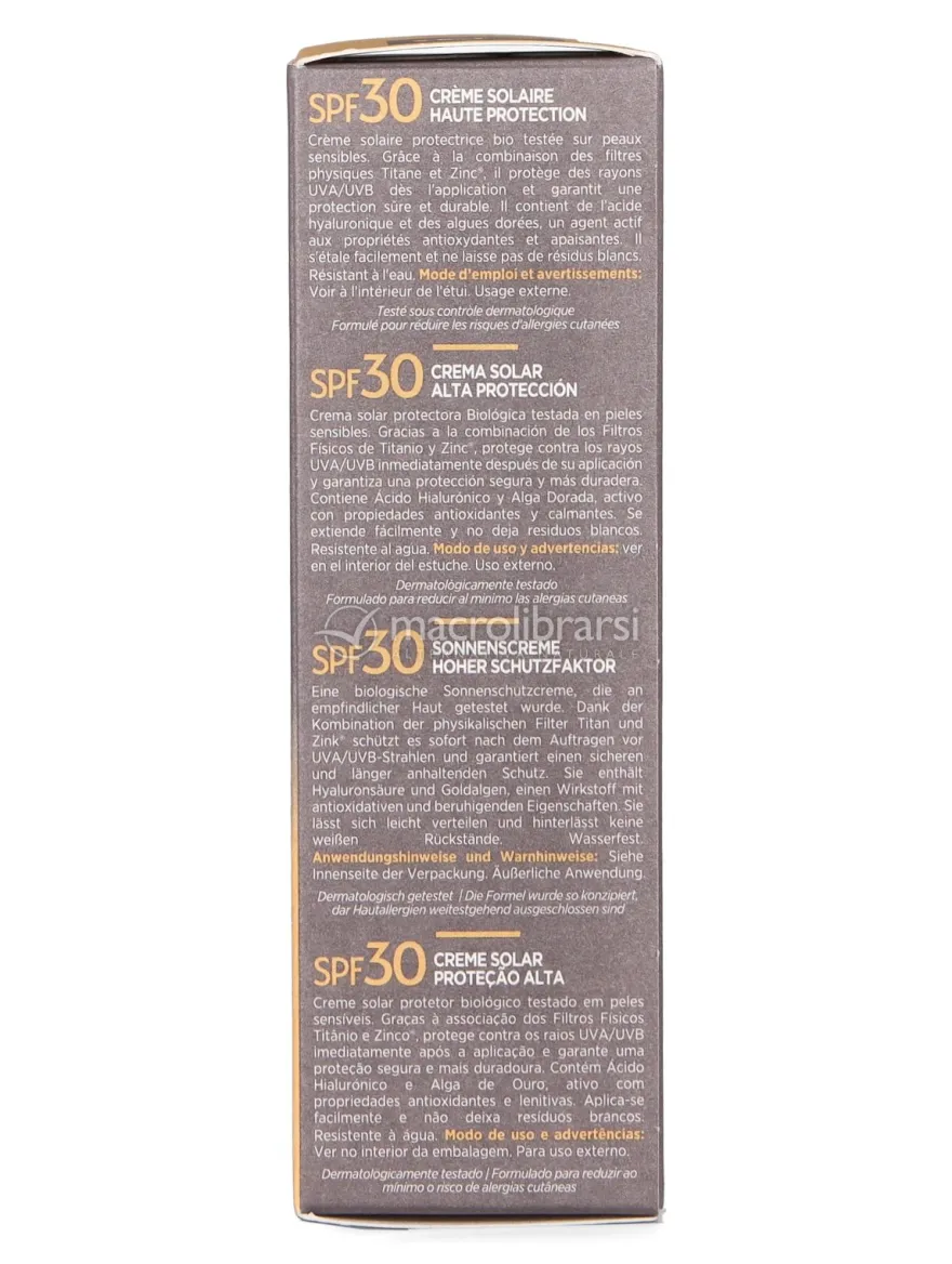 Crema Solare Alta Protezione SPF 30