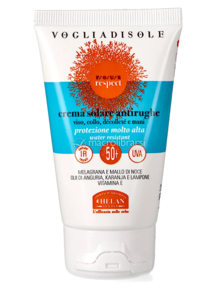 Crema Solare Antirughe Spf 50+
