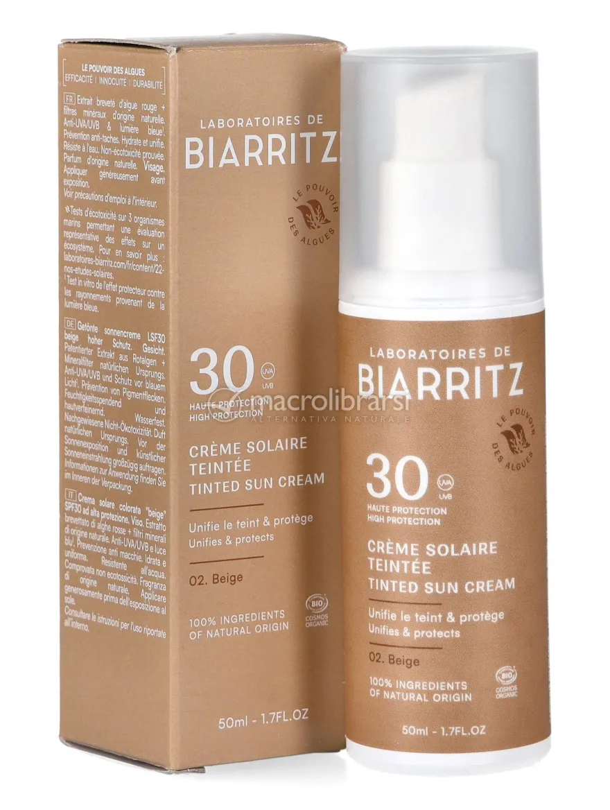 Crema Solare Colorata Viso Spf 30 - Beige