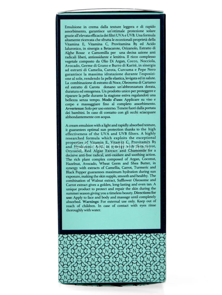 Crema Solare Protettiva Nutriente Viso e Corpo - SPF 30