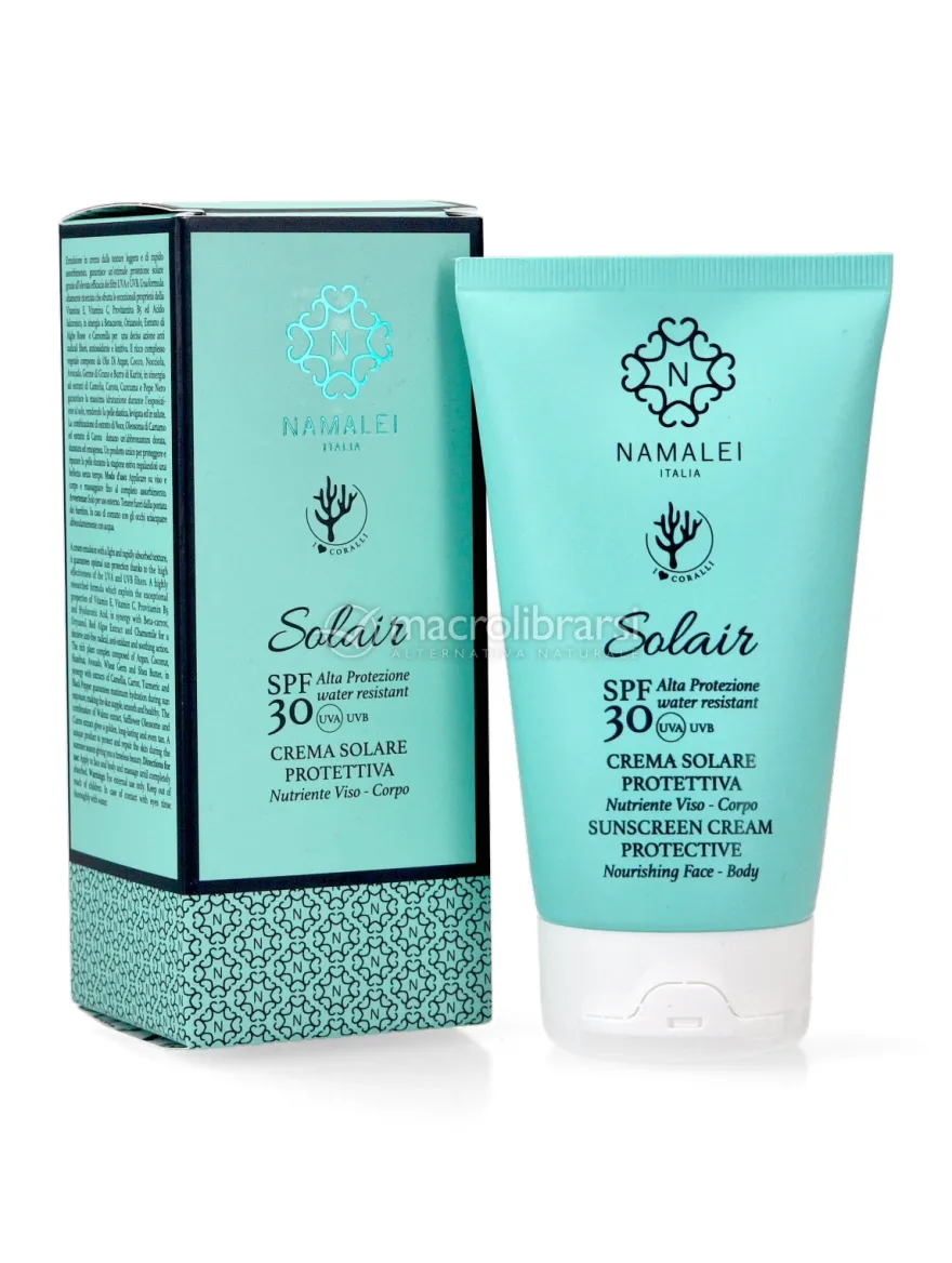 Crema Solare Protettiva Nutriente Viso e Corpo - SPF 30