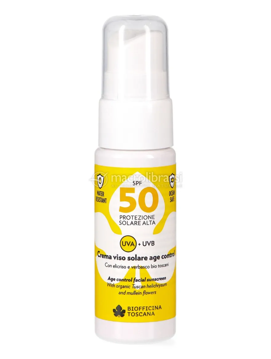 Crema Solare Viso Age Control SPF 50