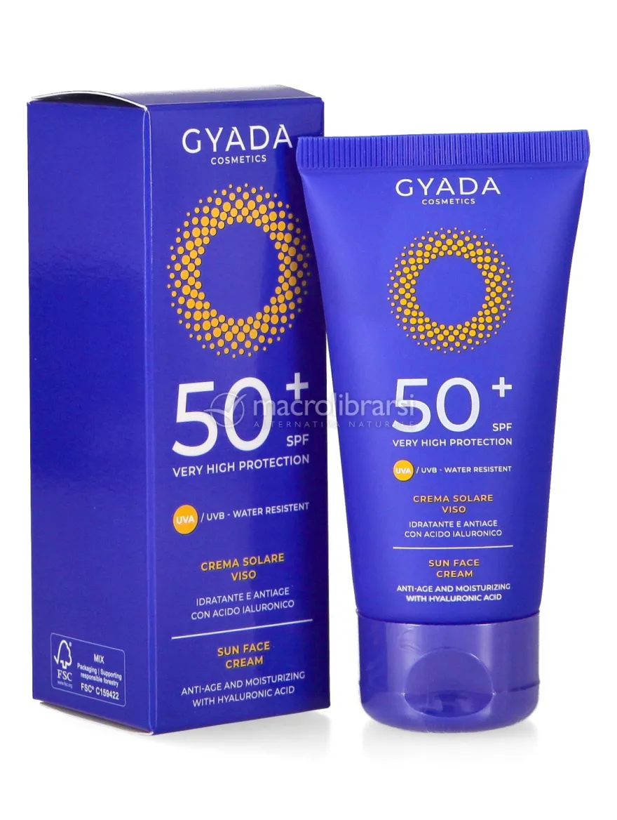 Crema Solare Viso SPF 50+