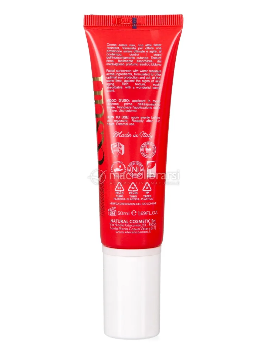 Crema Solare Viso - Sun Screen Face Cream SPF 50