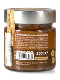 Crema Spalmabile con Granella - Nocciola e Cacao Crunchy