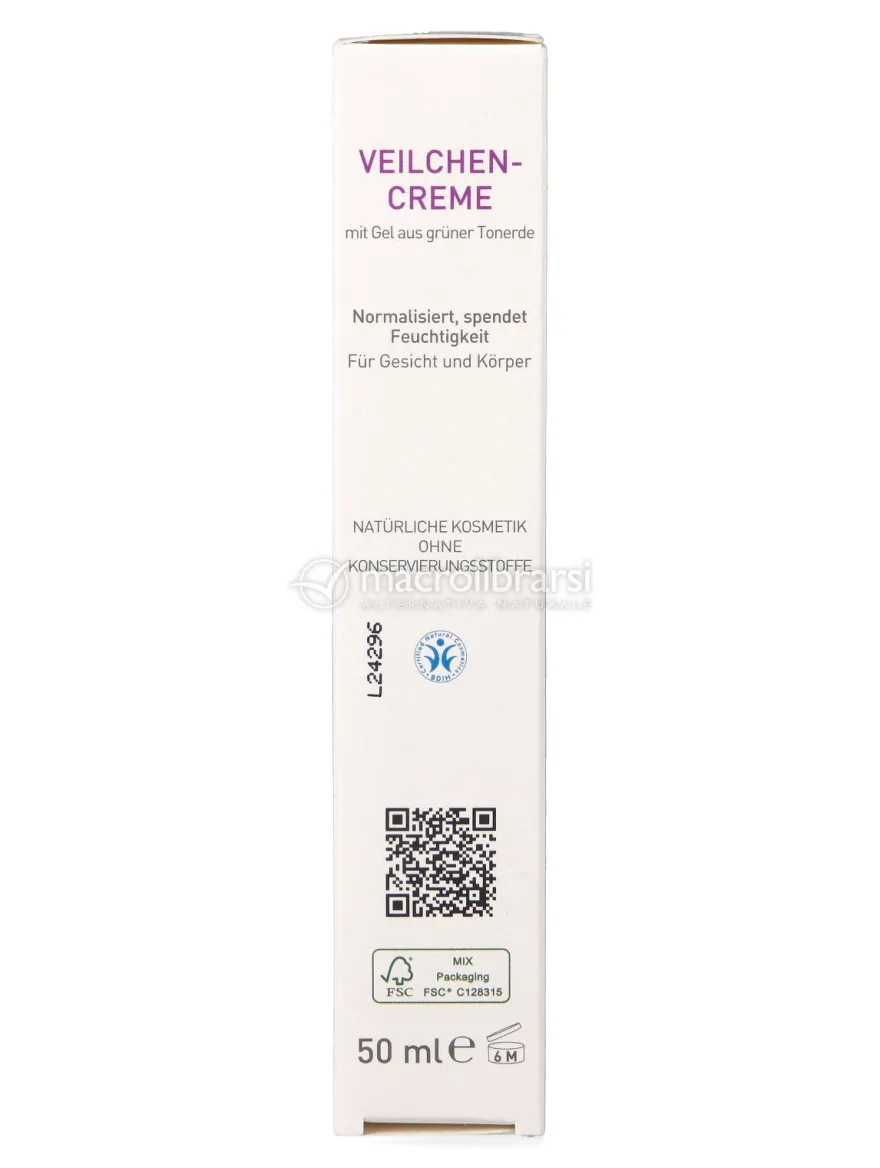 Crema Violetta con Gel di Argilla Verde