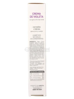 Crema Violetta con Gel di Argilla Verde