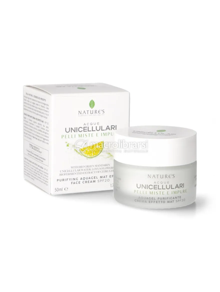 Crema Viso Acquagel Effetto Mat SPF 20