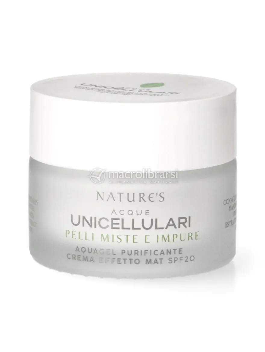 Crema Viso Acquagel Effetto Mat SPF 20