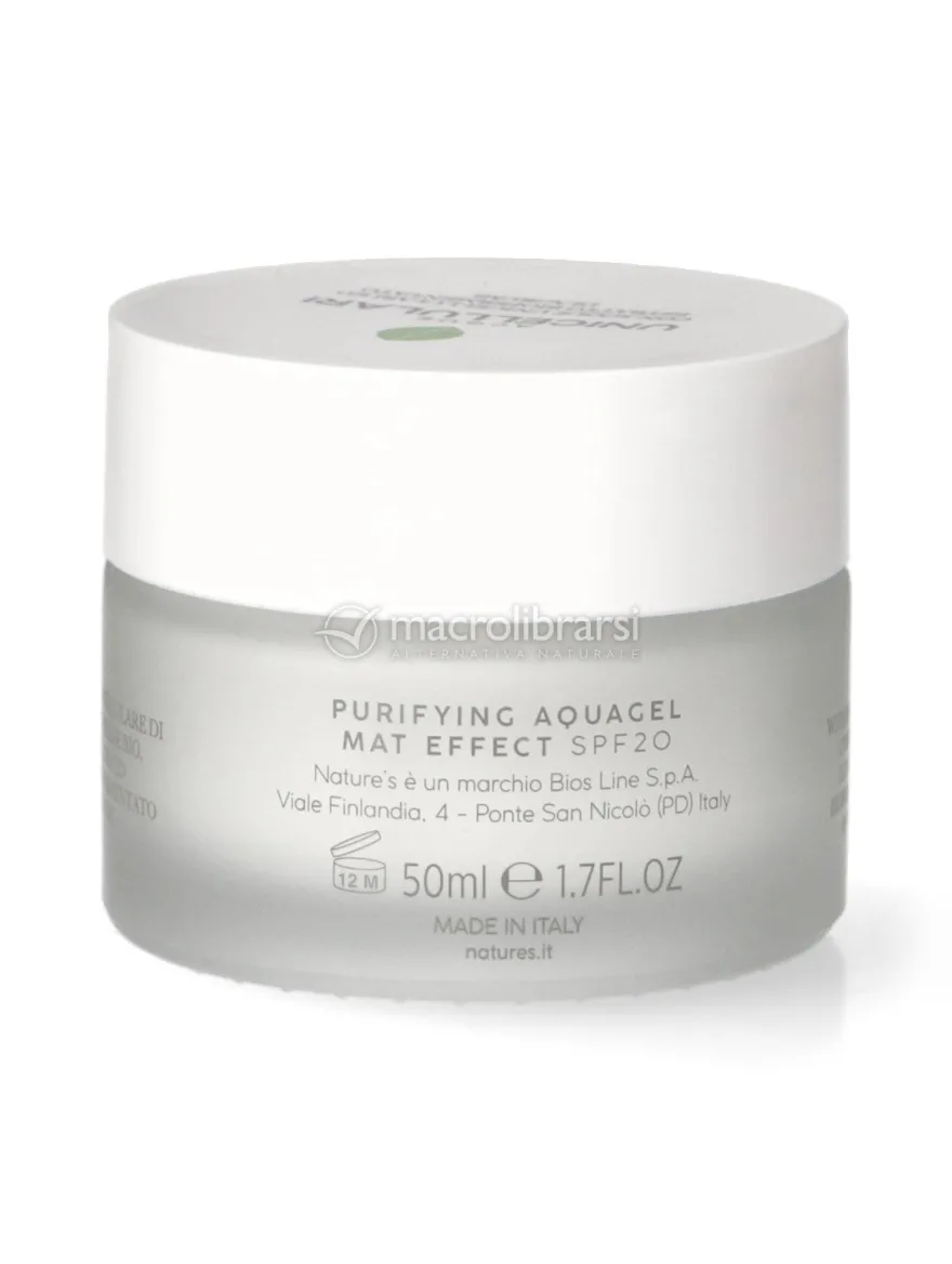Crema Viso Acquagel Effetto Mat SPF 20