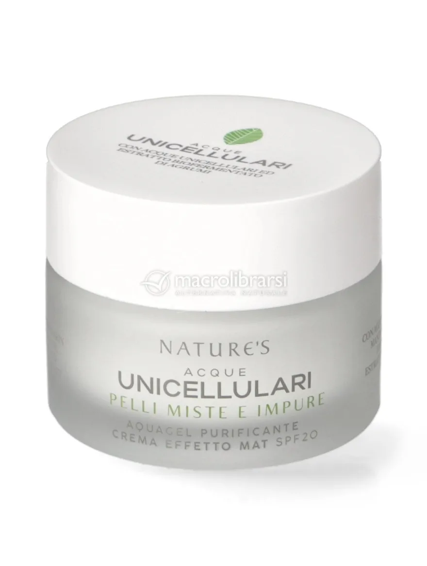 Crema Viso Acquagel Effetto Mat SPF 20