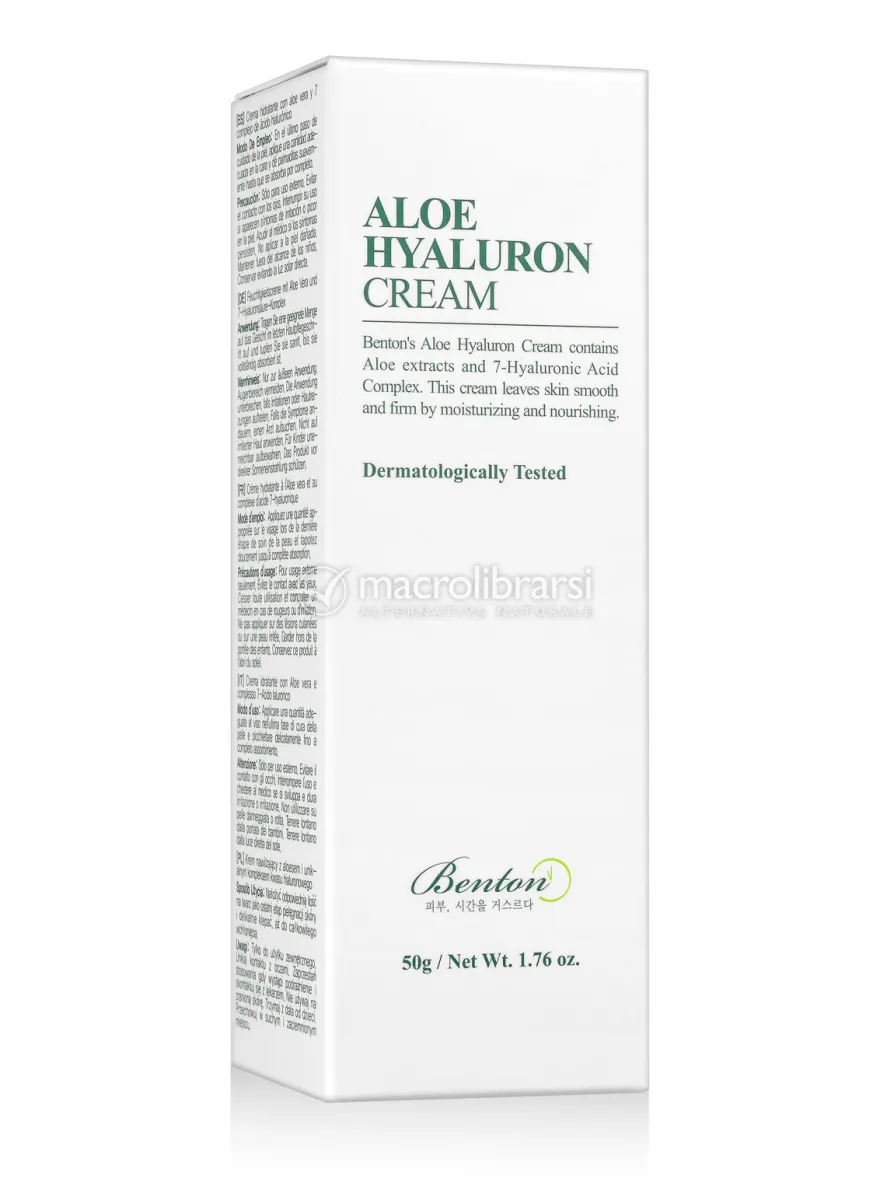 Crema Viso Aloe e Acido Ialuronico - Aloe Hyaluron Cream