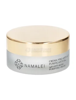 Crema Viso Anti-Age Purificante h24 - Rabarbaro Cinese e Viola del Pensiero