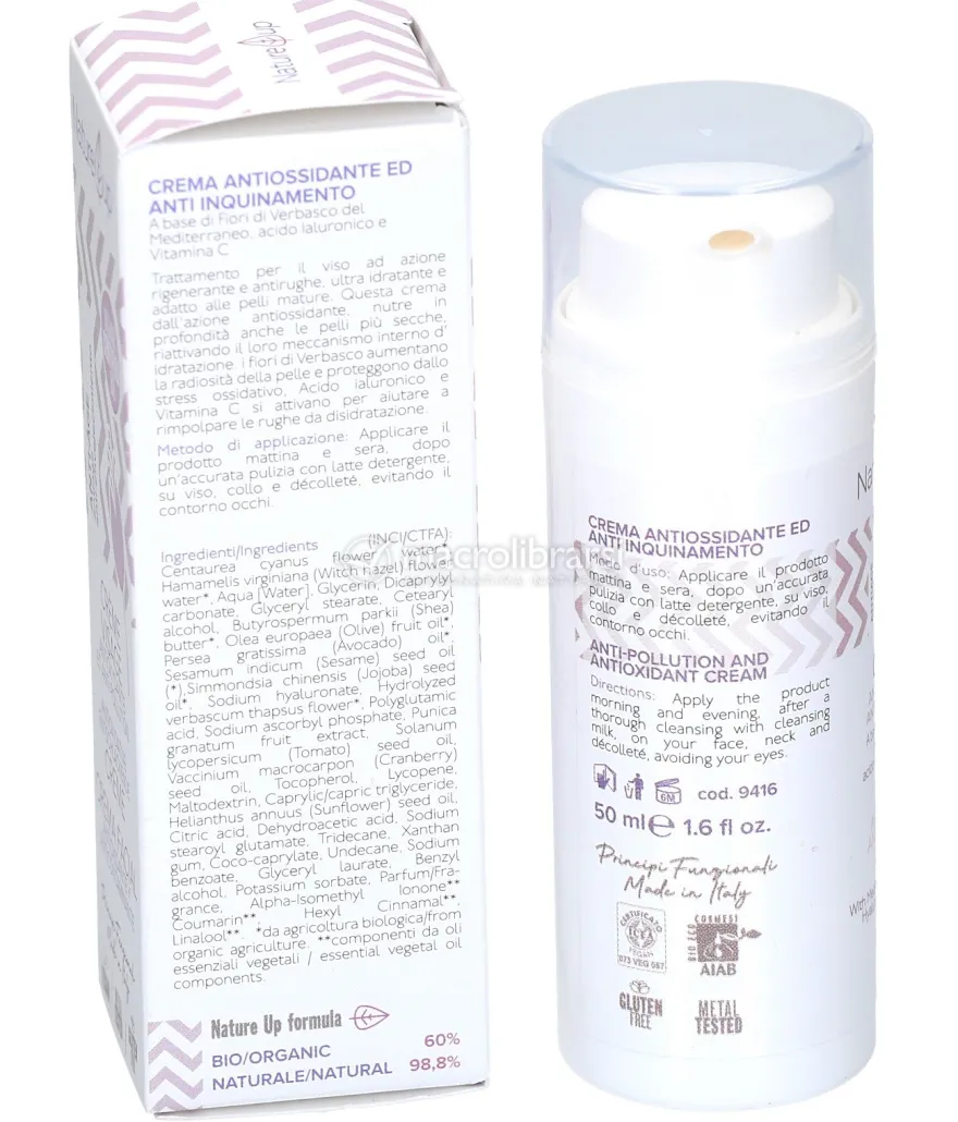 Crema Viso Antiossidante e Anti Inquinamento