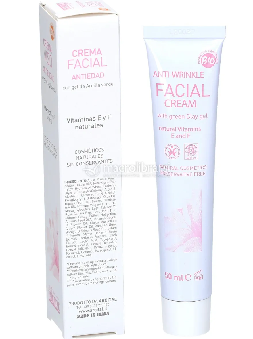 Crema Viso Antirughe Bio