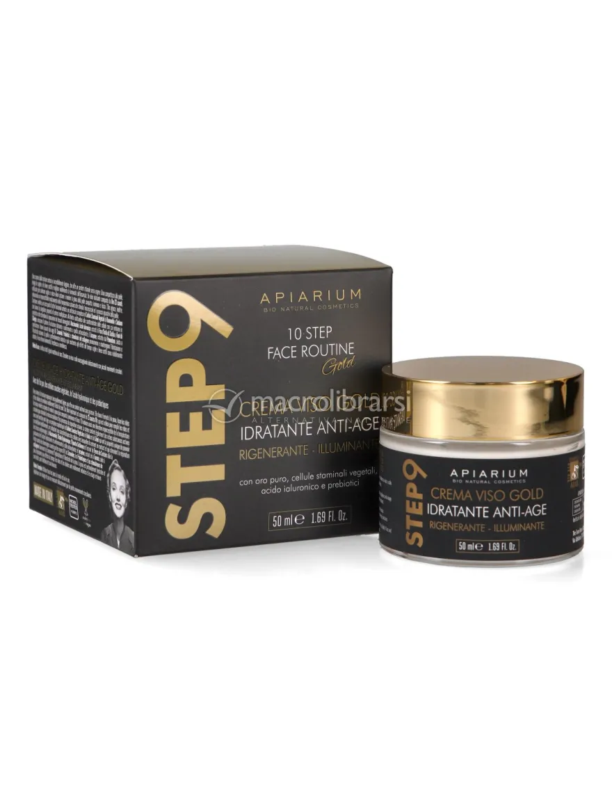 Crema Viso Gold Idratante Anti-Age - Step 9