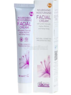 Crema Viso Idratante Nutriente con Argilla Verde