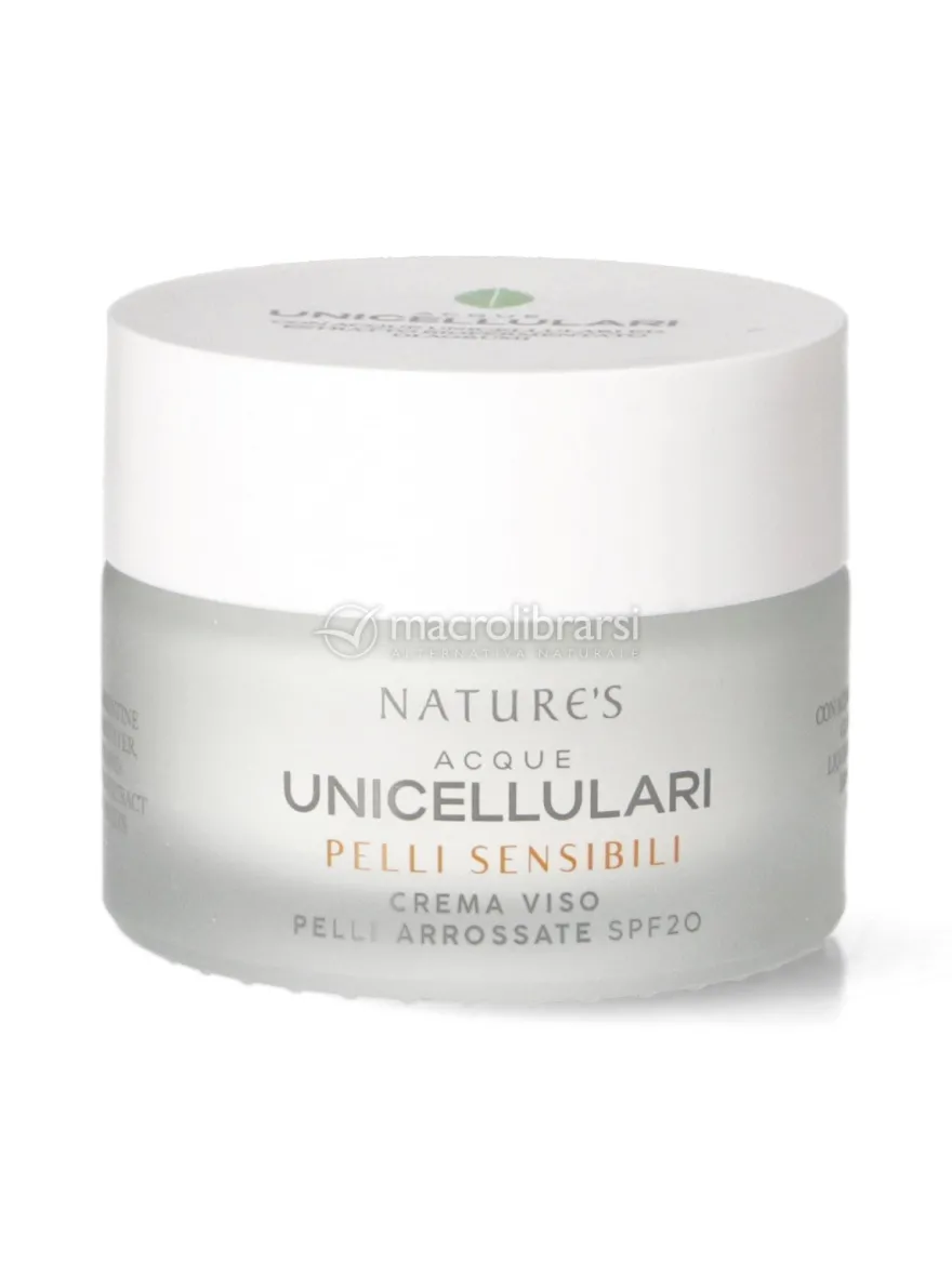 Crema Viso Pelli Arrossate SPF20 - Acque Unicellulari