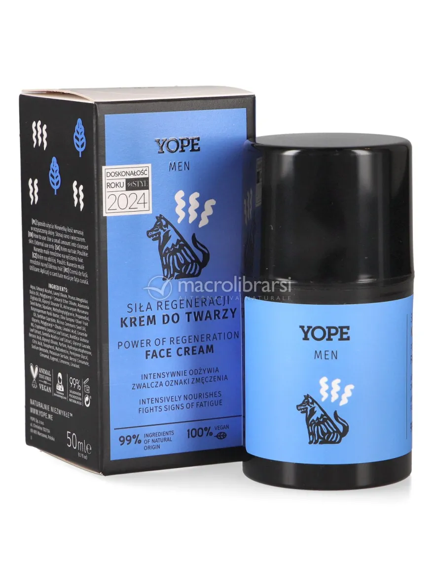 Crema Viso Rigenerante Uomo Yope Men