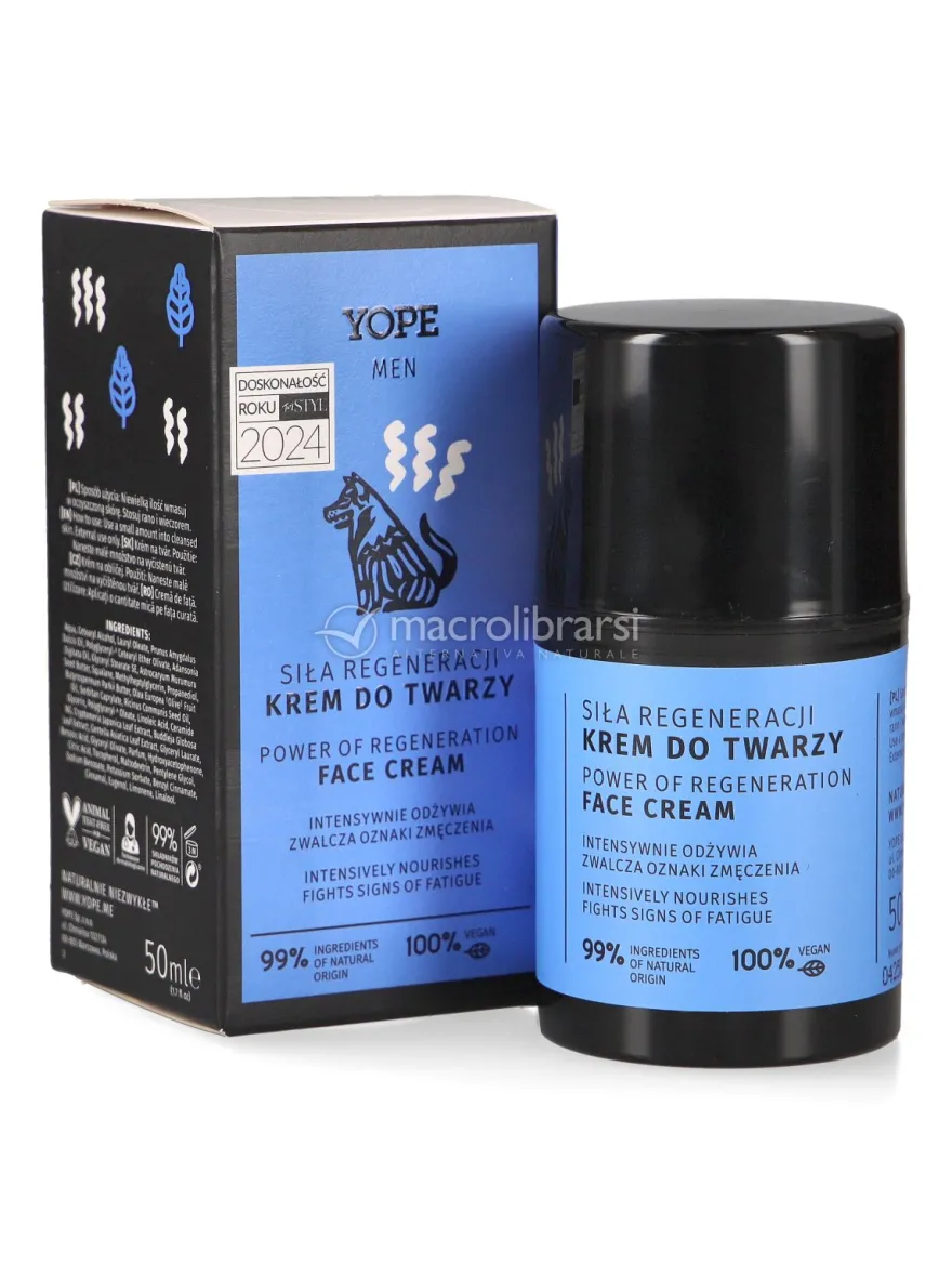 Crema Viso Rigenerante Uomo Yope Men