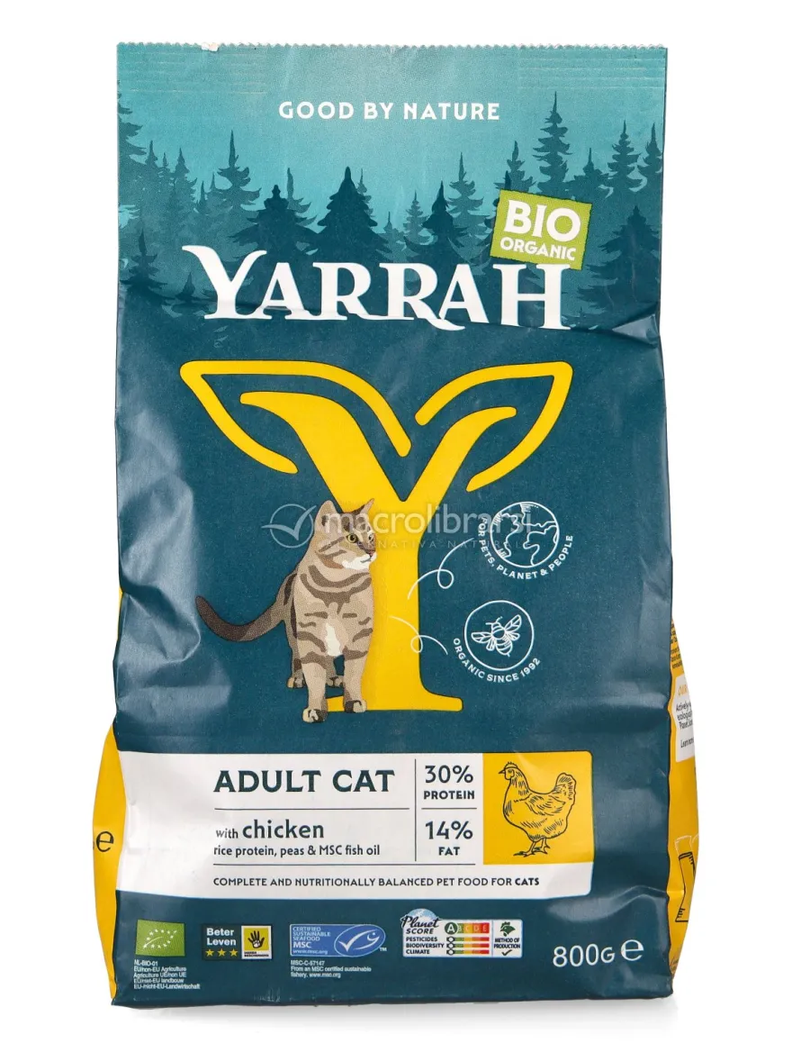Crocchette Bio Adult con Pollo per Gatti