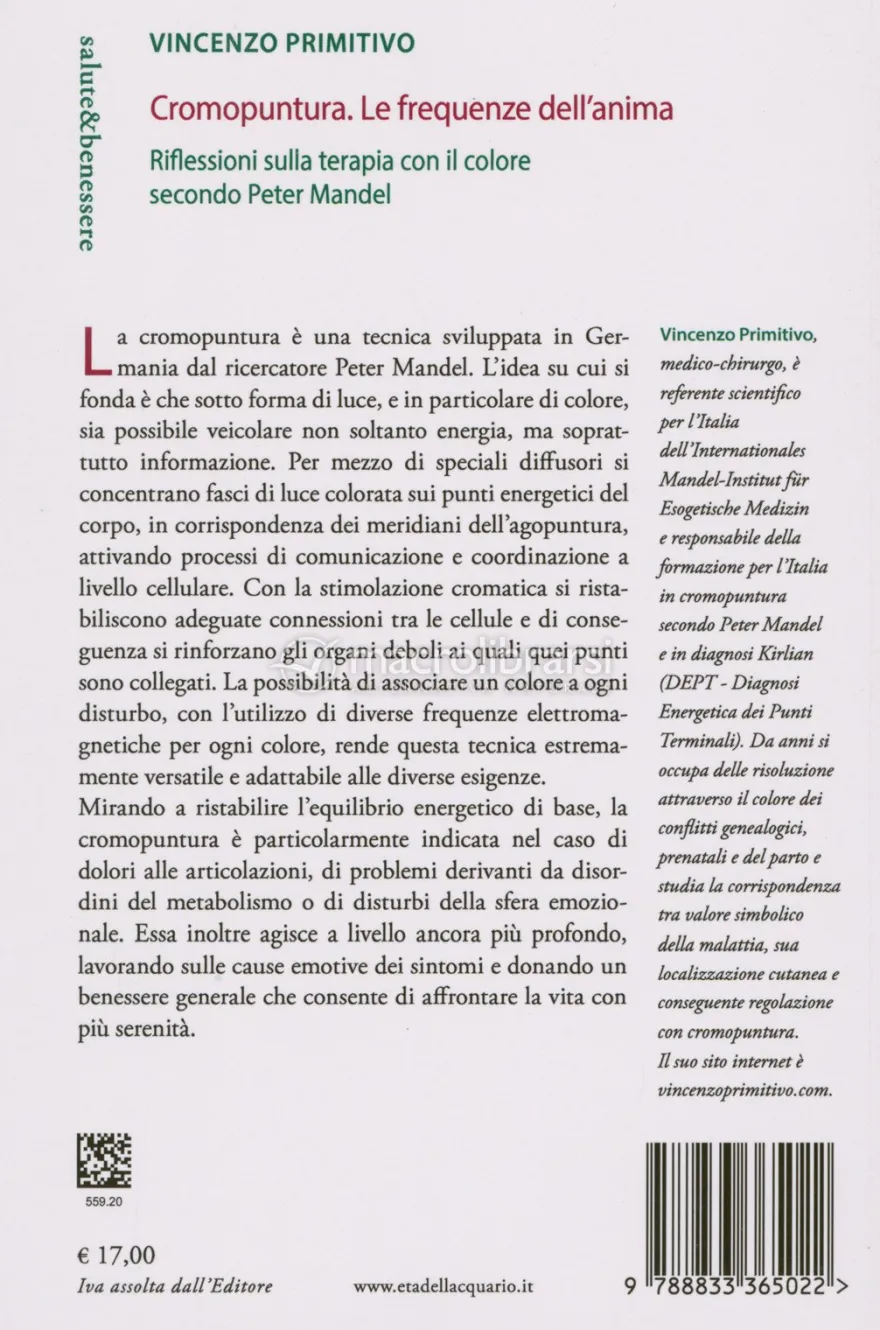 Cromopuntura - Le Frequenze dell’Anima