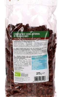 Crunchy Biologico con Avena e Cacao