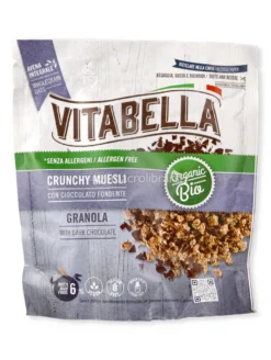 Crunchy Muesli Croccante con Cioccolato Fondente Bio