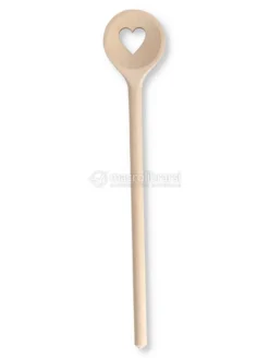 Cucchiaio Cuore in Legno - 25 cm