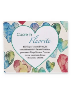 Cuore in Fluorite