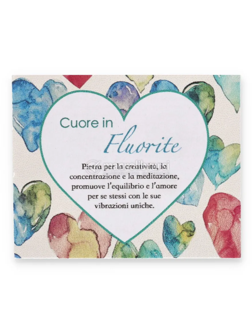 Cuore in Fluorite