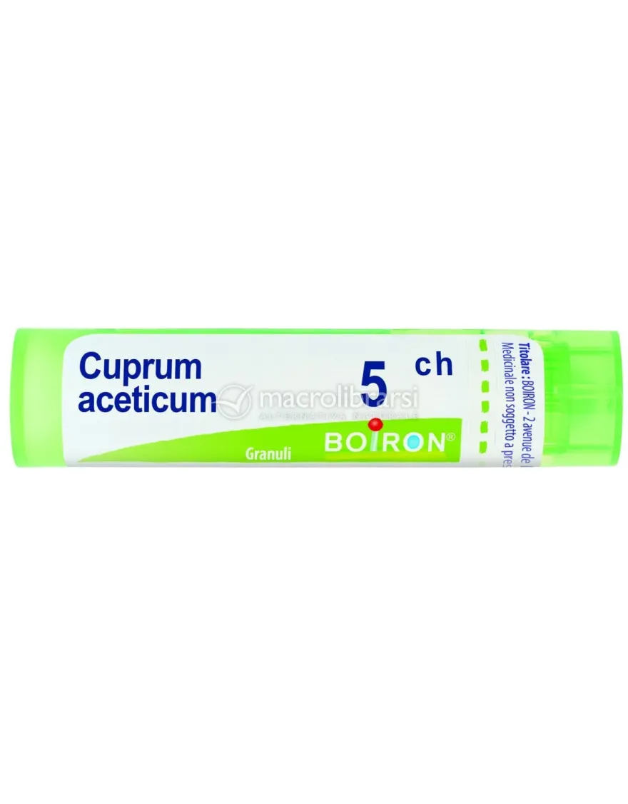 Cuprum Aceticum Boiron 5CH Granuli