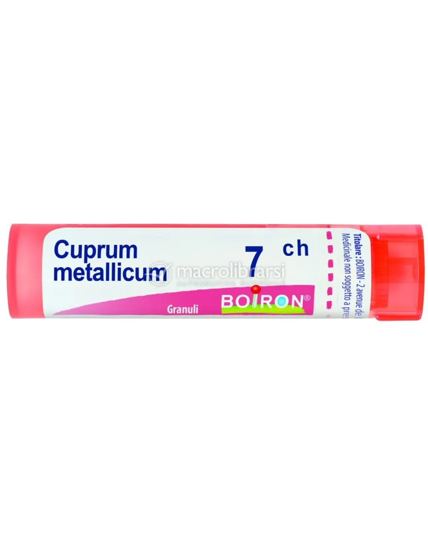 Cuprum Metallicum Boiron 7CH Granuli