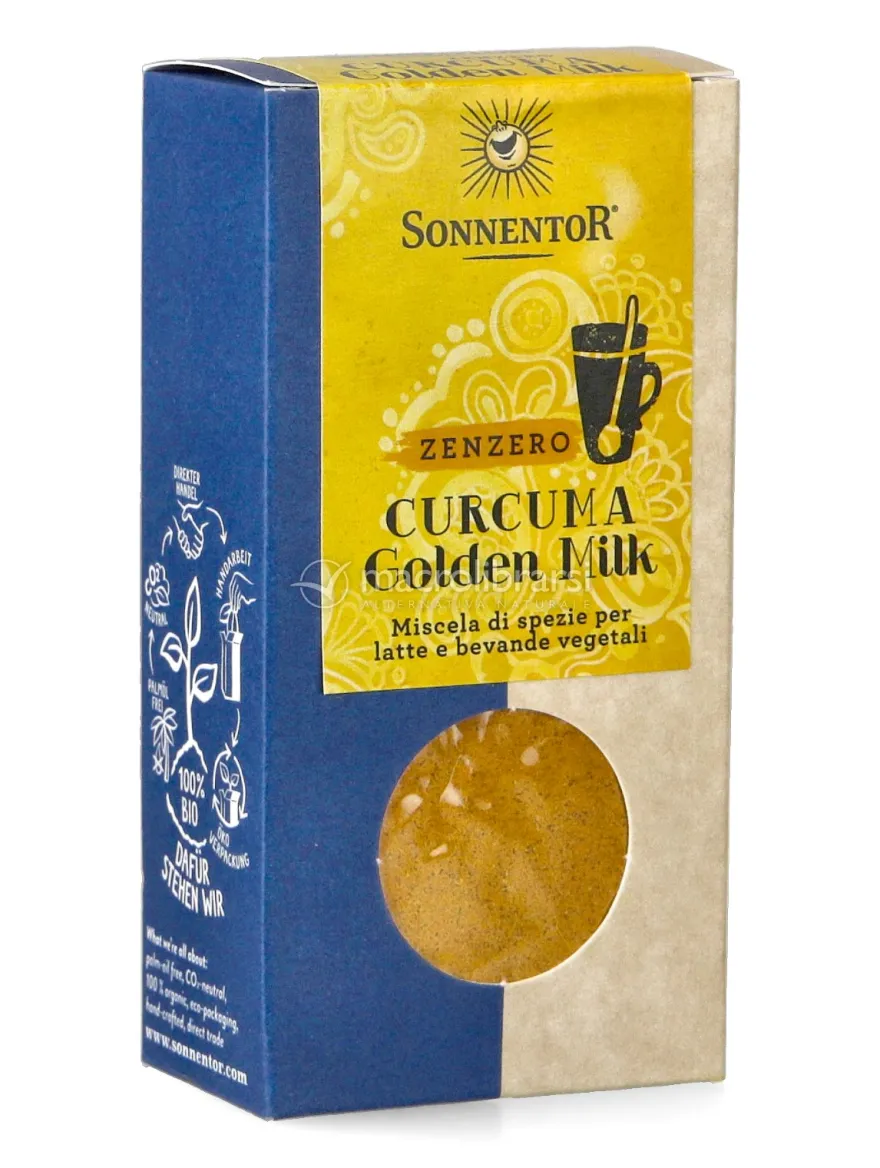 Curcuma Latte Zenzero - Miscela di Spezie per il Latte dorato