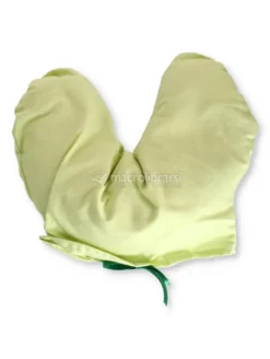 Cuscino Cervicale per Adulti in Pula di Miglio - Colore Verde Muschio