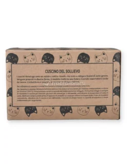 Cuscino del Sollievo con noccioli di ciliegio - Gatto Beige