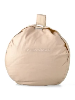 Cuscino Rotondo Yoga - Imbottito con Pula Grano Saraceno