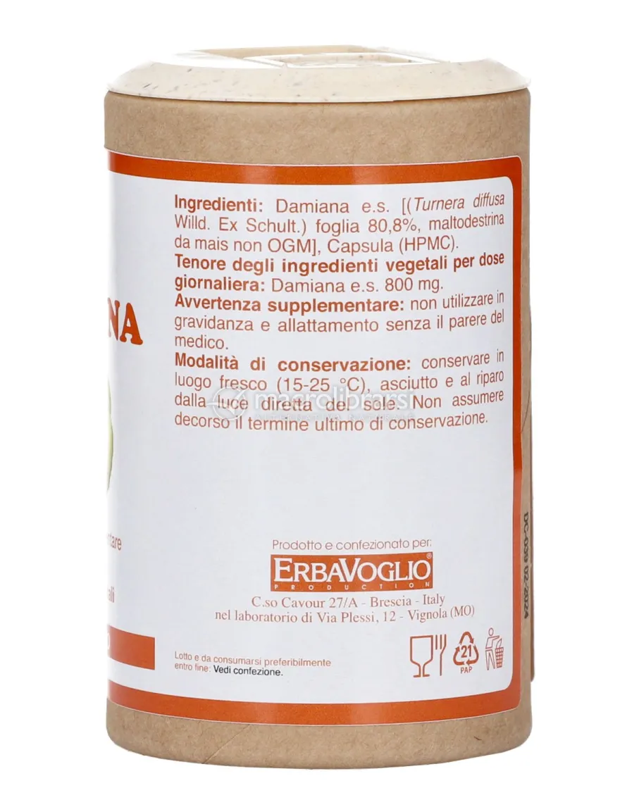 Damiana - 60 capsule