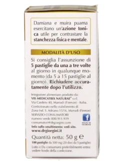 Damiana e Muira Puama - Pastiglie